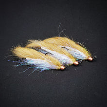 Load image into Gallery viewer, Tan Ice Perch Fly Pattern by Trout Trap Flies
