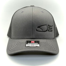 Load image into Gallery viewer, Trout Trap Flies Logo Trucker Hat