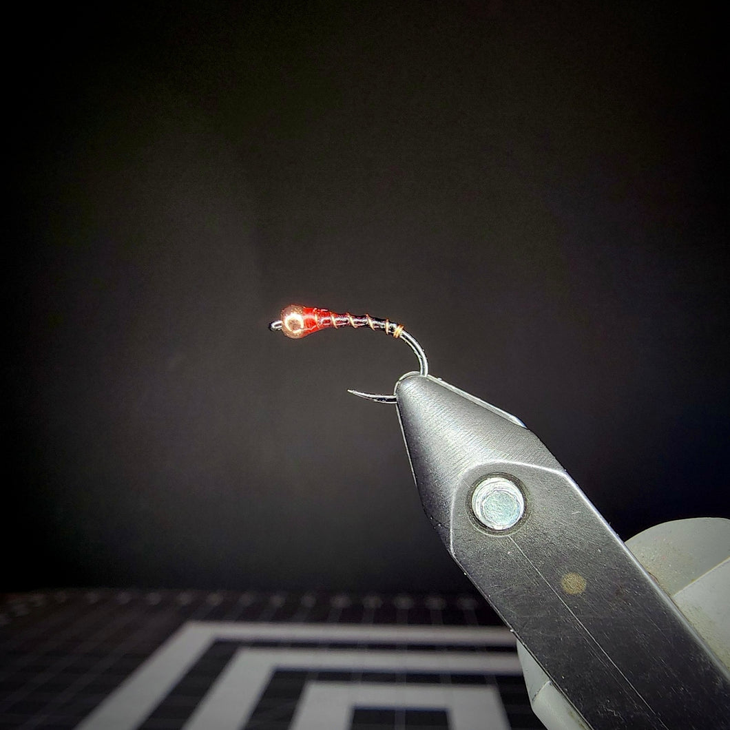 Redneck midge fly pattern for pyramid lake