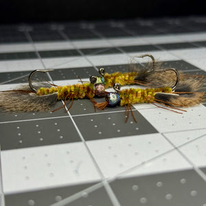 Claw Dawg - Balanced Crayfish Fly (3-Pack)
