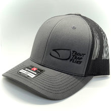 Load image into Gallery viewer, Trout Trap Flies Logo Trucker Hat