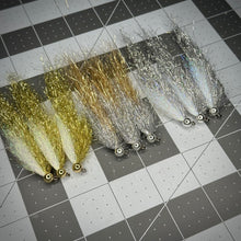 Load image into Gallery viewer, Impossible Meat Fly Pattern: flashy jig streamer