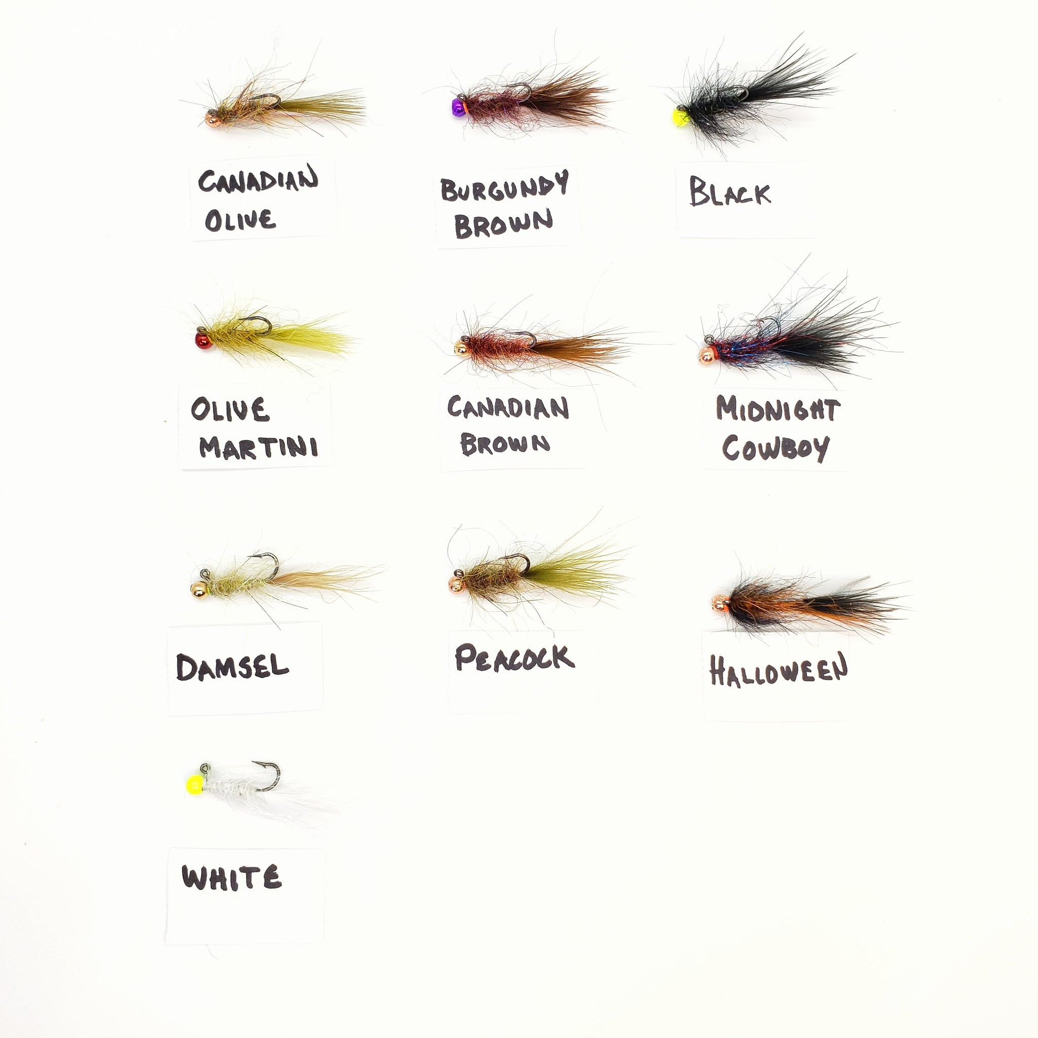 Balanced Leech(Tungsten)- 3 Pack – Trout Trap Flies